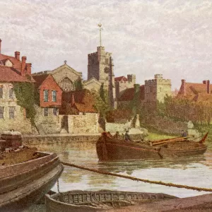 Thames Barges 1907