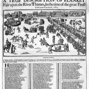 Thames Frost Fair / 1683