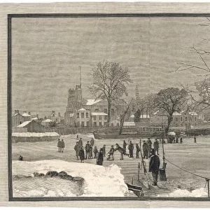 Thames Frozen 1881
