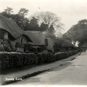 Thatched Cottages, Sandy Lane Village, Wiltshire