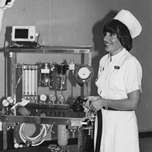 Theatre nurse at Hayle Hospital, Cornwall