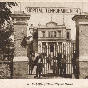 Thessaloniki, Greece - Hirsch Hospital - Temporary Hospital