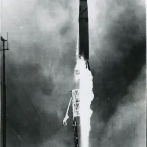 Thor-Agena rocket is launched from Vandenberg Air Force Base Thor-Agena rocket is launched from Vandenberg Air Force Base