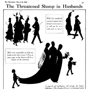 The Threatened Slump in Husbands: post WW1 polgamy imagined