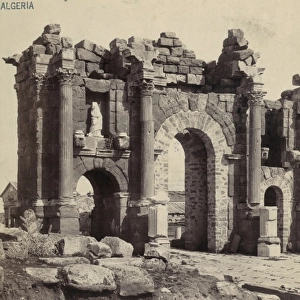 Timgad - Arch of Triumph de Trajan cote nord ouest
