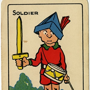Tinker, Tailor playing card - Soldier