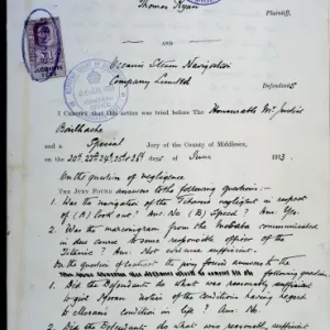 Titanic charges