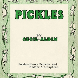 Title page design by Cecil Aldin, Pickles