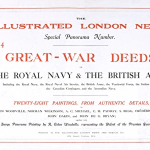 Title page of Great War Deeds, Illustrated London News