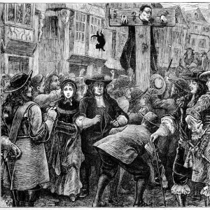 Titus Oates in the pillory