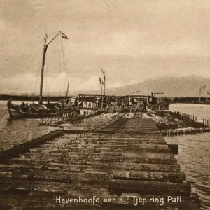 Tjepiring jetty, Semarang, North Java, Indonesia