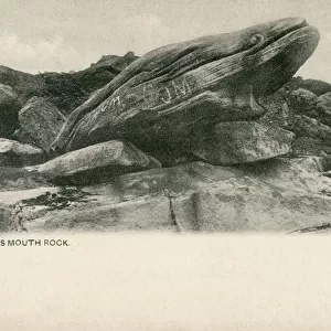 Toads Mouth Rock, Hathersage, Derbyshire