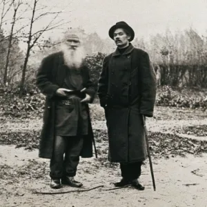 Tolstoy and Gorky