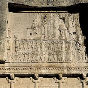 Tomb of Darius I the Great. 6th c. BC. IRAN
