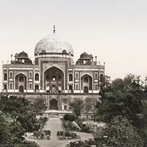 The tomb of the Mughal Emperor Humayun in Delhi, India