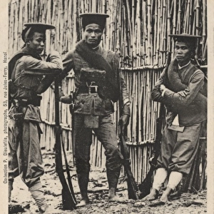Tonkin, North Vietnam - Quang Yen - Militia