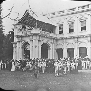 Tour of the Colonies - Presentation of Colours, Ceylon