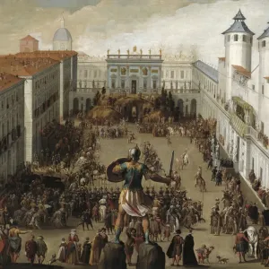 Tournament in Castle Square, celebrated to commemorate