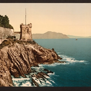 The tower, Nervi, Genoa, Italy