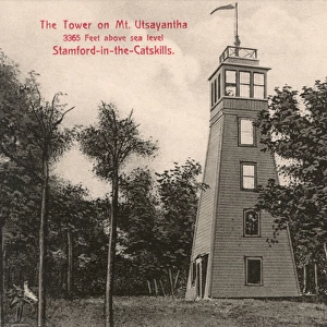 Tower, Stamford in the Catskills, New York State, USA