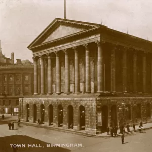 Town Hall, Victoria Square, Birmingham, West Midlands, UK