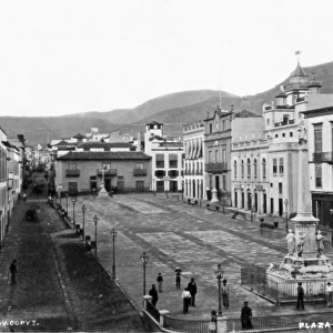 Town Plaza, Santa Cruz, Tenerife 1873