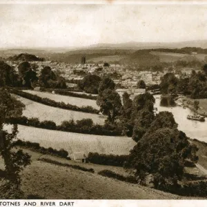 Town & River Dart, Totnes, Devon