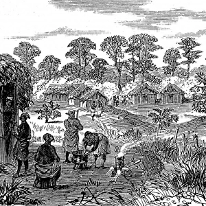 The town of Sutah, Gold Coast, 1874