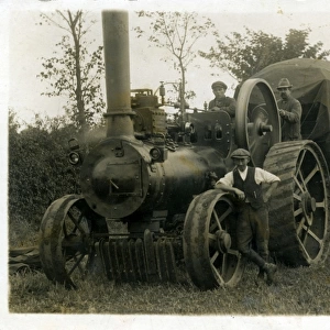 Traction Engine & Early Combine Harvester