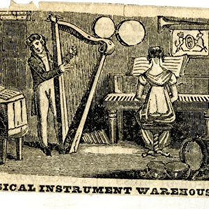 Trade advertisement, Musical Instrument Warehouse