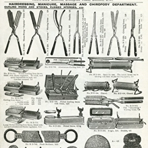Trade catalogue of hair accessories 1911