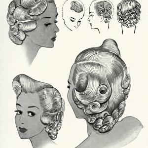 Trafalgar hairstyle 1940s