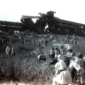 Train crash in Helmand Province, Afghanistan