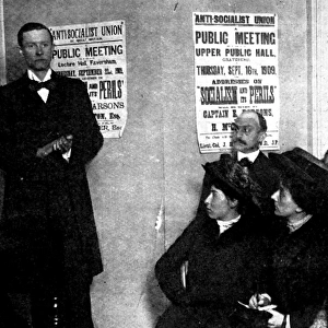 Training Anti-Socialists, London, 1909