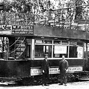 Tram, Luton early 1900's