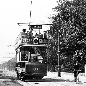 Tram, Lytham St Annes early 1900's