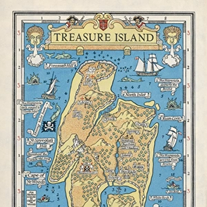 Treasure Island Map / Col