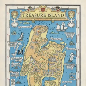 Treasure Island Map / Col