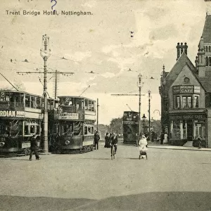 Trent Bridge Hotel and Trams