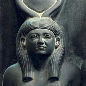 Triad of Menkaure (Mycerinus) with the goddess