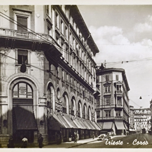 Trieste, Italy - Corso Vittorio Emanuele III