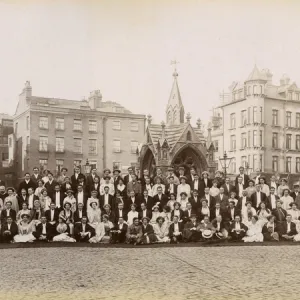 Trinity College, Cambridge - social group photograph