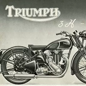 Triumph 3H Motorbike