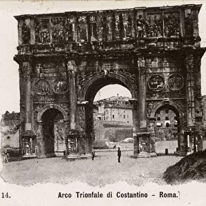 Triumphal Arch of Constantine - Rome