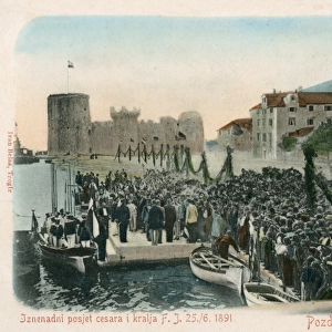 Trogir - Visit of Franz Joseph