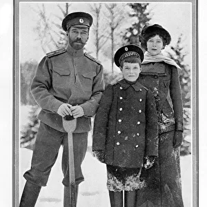 Tsar Nicholas II of Russia, Tsarevitch, Grand Duchess Tatian
