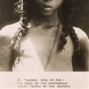 Tuareg Girl from the Hoggar Mountains, Algeria