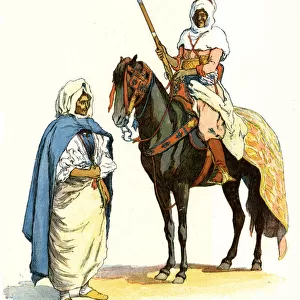 Tunisian Cavalry - foot and mounted