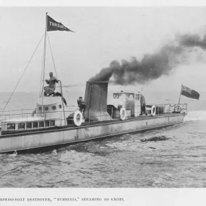 Turbinia - the first steam turbine-powered steamship