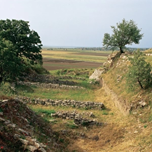 Turkey. Archaeological site of Troy. Stratum I. 3000-2600 B